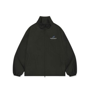 SP BLOCK WIND SHELL TRACK JACKET-BLACK