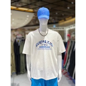[남녀공용]카모플라쥬 로고 반팔티셔츠  2치수 2색상