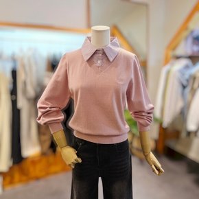대구백화점레코브체크 카라 풀오버 니트 (LG61EXKN534X)