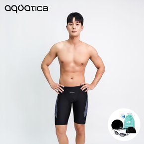 남성 5부 실내수영복 BBF17 선수용수경6종세트