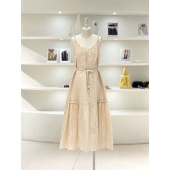 듀엘 [여주점] 여성 슬리브리스 크링클 원피스 (D252MSE053)