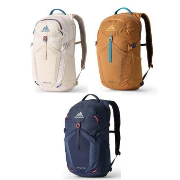 그레고리 등산배낭 나노20 NANO 20 MOAB TAN,CHALK WHITE,SPARK NAVY (43J63030)
