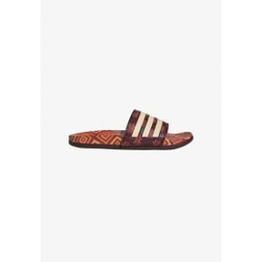 5138228 Adidas ADILETTE COMFORT - Pool slides mystery brown easy yellow 112772664