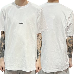 논현 더팩토리MSGM 미니 로고 프린트 반팔티 2000MM500 200002 01