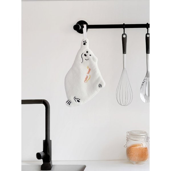 북극곰 핸드타월 키친 타올 주방 행주