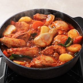 [미식예찬] 솥뚜껑 닭한마리 얼큰닭볶음탕 1kg x 2팩