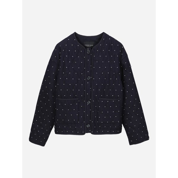 하트 패턴 퀼팅 점퍼_T262MJP134W