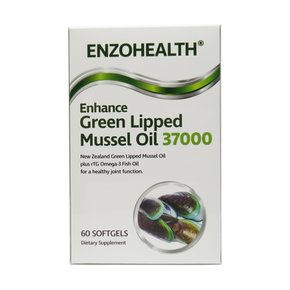 엔조헬스 초록입홍합오일 37000mg 60캡슐