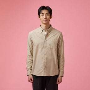 *정상가 39,900원*남 옥스포드 베이직 셔츠_BEIGE