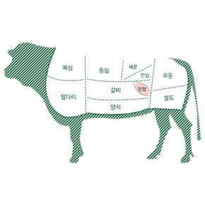 1++(9) 웻에이징 숙성 한우 안창살 200g 구이용 로스용 근내지방도 9 투플러스 나인