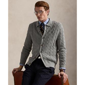 폴로 랄프 로렌 남성 케이블 니트 코튼 카디건(MNPOSWE16822391020)