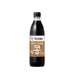 청정원 햇살담은 100% 우리콩 콩간장 840ml