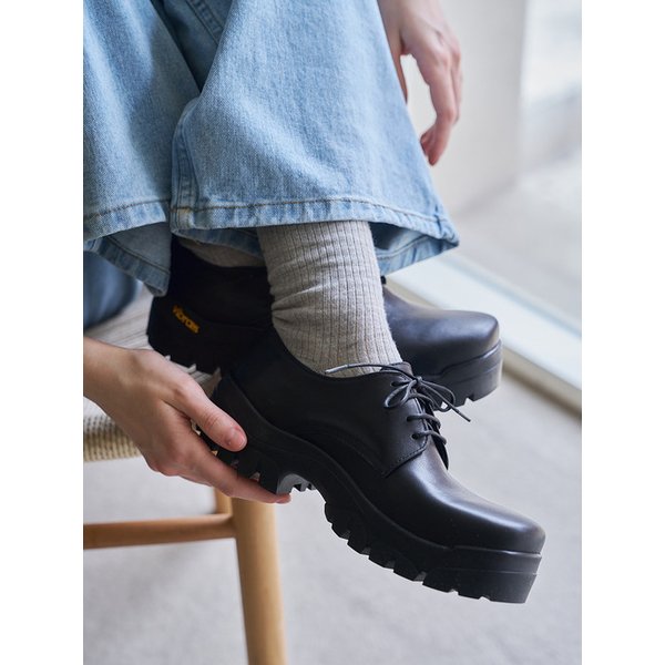 [단독]brunen vibram  loafer_black