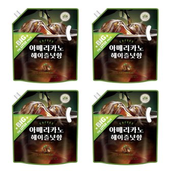  발란스그로우 아메리카노 헤이즐넛향 1.5L x 4팩