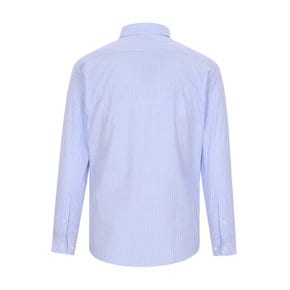 면100 소프트 카라 중슬림 긴팔 CDH1C23004B0