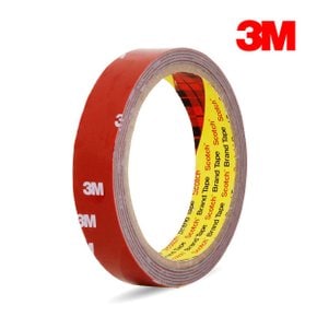 3M 아크릴폼 양면테이프 그레이20mmX1.5M/몰딩 차량용