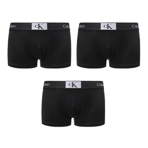 Calvin Klein 캘빈클라인 CK1996 마이크로 3팩 로우라이즈 트렁크 남성 드로즈 블랙 NB3532-UB1