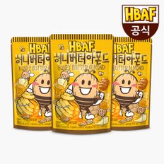 [본사직영] 바프 허니버터 아몬드 190g_3봉 세트