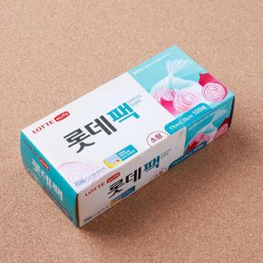 위생팩 알뜰형 롤팩 지퍼백 롤백 100매 소 17cmx25cm X ( 3세트 )