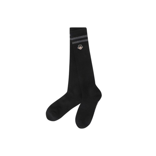 (W) Striped Wool Knee Socks G6LAX25801BKX