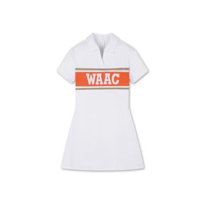 왁[WAAC]골프 (WWTCM24403WHX)여성 ATHLETIC Logo Block Jersey 드레스