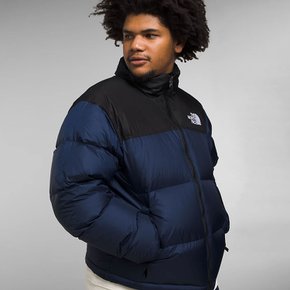 남성 1996 레트로 눕시 Nuptse 패딩 자켓 Summit Navy