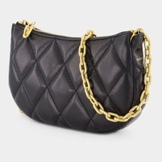 [해외배송] 버버리 락킹 체인 숄더백 8105328 A1189 GOLD BLACK