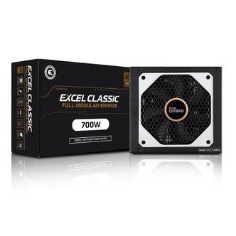  에너지옵티머스 EXCEL CLASSIC 700W 80PLUS BRONZE 230V EU 풀 모듈러