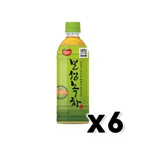 유어스 동원 보성녹차 페트음료 500ml x 6개