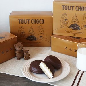  [옵스] 뚜쇼꼬(3EA) 수제 어린이 간식 초콜릿 초코파이