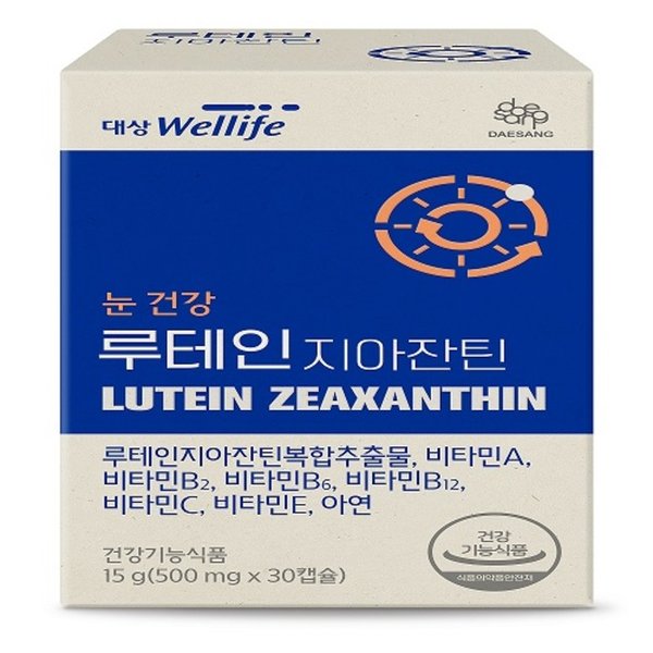 [택배배송] 대상 루테인지아진틴(500mg x 30c)