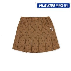 24FW  다이아 모노그램 우븐 자카드 스커트 뉴욕양키스7FSKMD144-50BGS