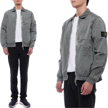 스톤아일랜드 25SS 남성 나일론 메탈 오버셔츠 재킷 (K1S151200005 S0019 V0055 25S)