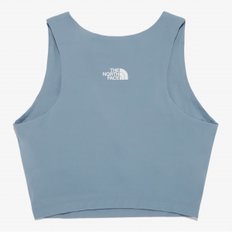 [노스페이스 공식] NU9ER35B 여성 스웨이 크롭 탑_DUSK BLUE