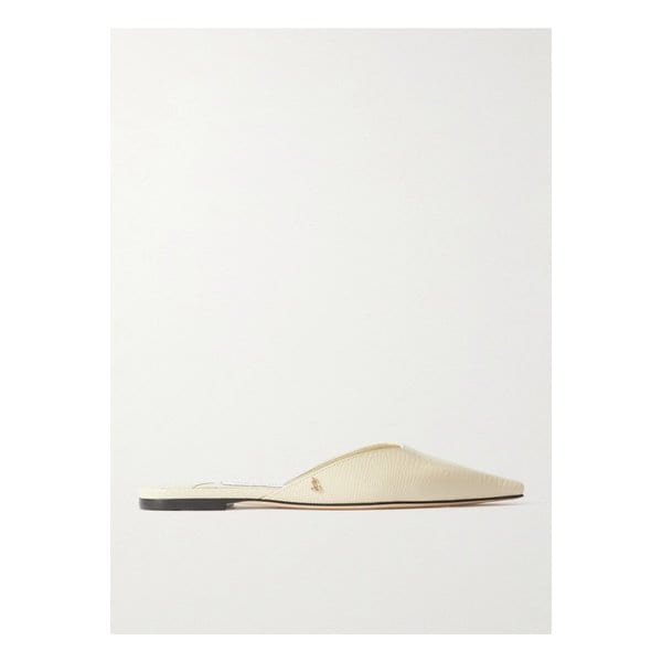 비비 리자드 이펙트 가죽 뮬 오프 화이트 1647597347840954