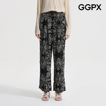 GGPX 큰 나염 밴딩 팬츠 (GP7PT027F)