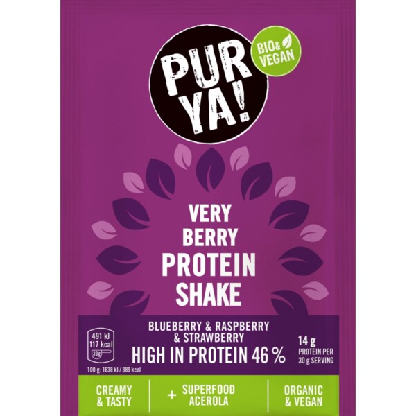 푸리아 PURYA! 단백질 파우더 46% Very Berry 30g