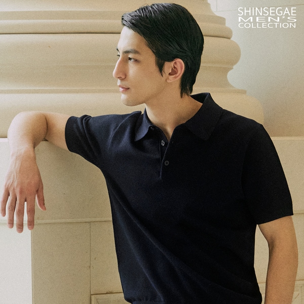 26SS SUMMER 신세계맨즈컬렉션 뉴폴로 카라 풀오버 3SET