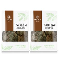 그라비올라 건 잎 차 300g (150g x 2팩)