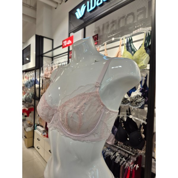 [시흥점] S 비너스 ) 오르화 홑겹 데미 브라 OBR7859-PK