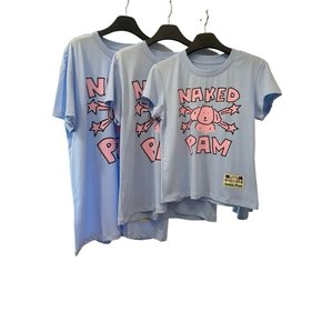 [ROCKSTAR FIT] SUPER COMICS PAM T SHIRT_BABY BLUE (3 SIZES)