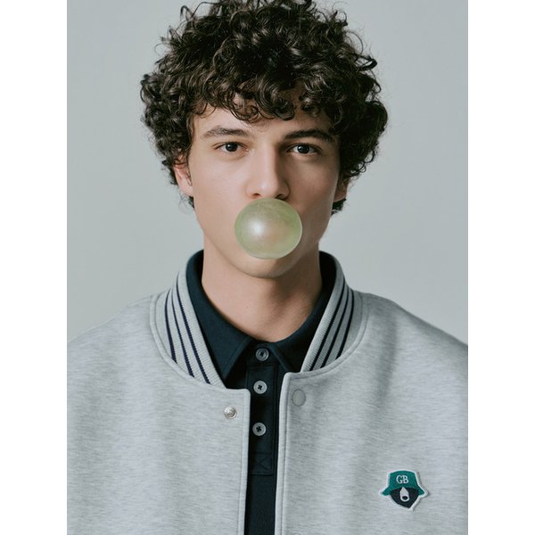 1/2 Sleeves Polo Collar Sweatshirt  _G4TAM25191GRX