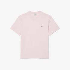 (남성)클래식핏 크루넥 반팔 티셔츠(TH7318-55G T03)라이트핑크