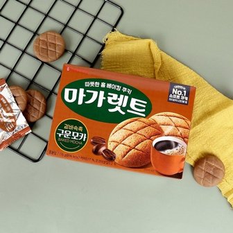  롯데제과 마가렛트 구운모카 176g / 쿠키 과자 간식_