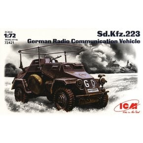 BICM72421 1대72 Sd.Kfz.223 무선 통신차세트