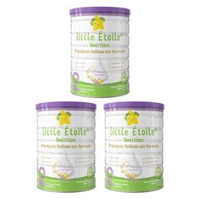 호주 Little Etoile 리틀에뚜왈 2단계 프리미엄 팔로우 온 분유 800g 3통