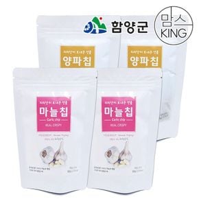 화신영농조합 지리산이 보내 온 선물 통마늘칩 50gx2개+양파칩 25gx2개..[34003385]