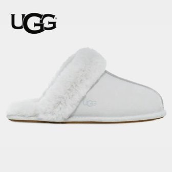 UGG 어그 스커페트 2 슬리퍼 글레이셔 그레이 겨울 양털 슬라이드 샌들