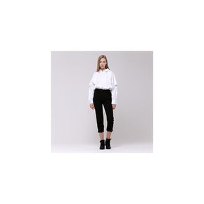 Crop Buckle Pants