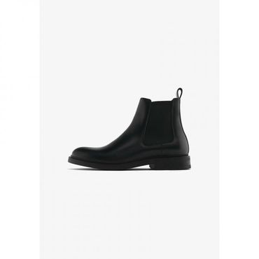 이스퀘어 5267789 Massimo Dutti WITH SIDE STRETCH PANEL - Classic ankle boots black